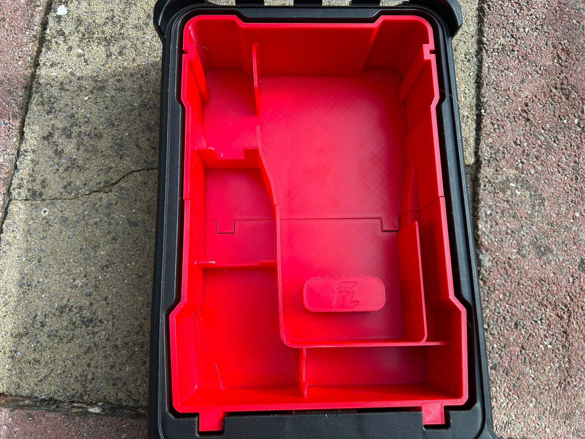 Milwaukee Packout Insert Liner for Brother E560BTVP  Label Printer Organiser