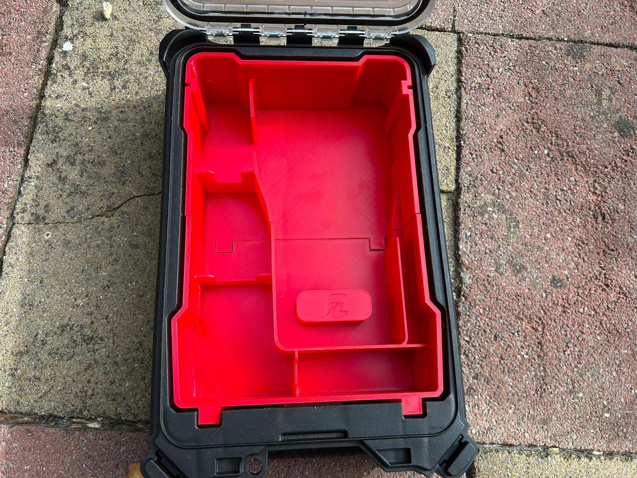Milwaukee Packout Insert Liner for Brother E560BTVP  Label Printer Organiser